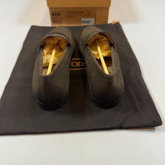 Tod’s MOCASSINO CUOIO DESTRUTTURATO Loafer 7.5UK/9US New Box Receipt MSRP $1,195
